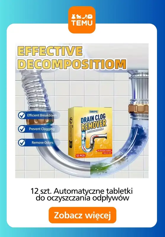 Temu - gazetka promocyjna Akcesoria do sprzątania od czwartku 09.04  - strona 6