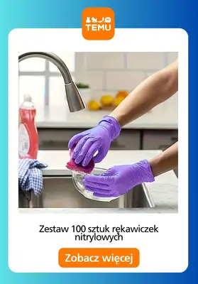 Temu - gazetka promocyjna Akcesoria do sprzątania od czwartku 09.04  - strona 9