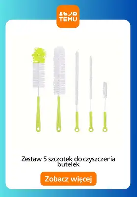Temu - gazetka promocyjna Akcesoria do sprzątania od czwartku 09.04  - strona 10