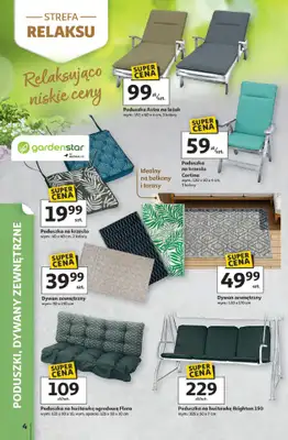 Auchan - gazetka promocyjna Gazetka Strefa relaksu Hipermarket Auchan od czwartku 09.04 do środy 22.04 - strona 4