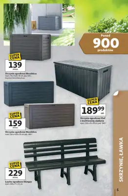 Auchan - gazetka promocyjna Gazetka Strefa relaksu Hipermarket Auchan od czwartku 09.04 do środy 22.04 - strona 5