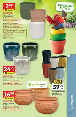 Auchan - gazetka promocyjna Gazetka Strefa relaksu Hipermarket Auchan od czwartku 09.04 do środy 22.04 - strona 15
