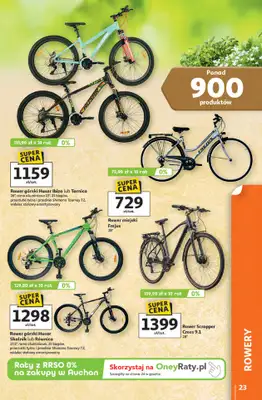 Auchan - gazetka promocyjna Gazetka Strefa relaksu Hipermarket Auchan od czwartku 09.04 do środy 22.04 - strona 23