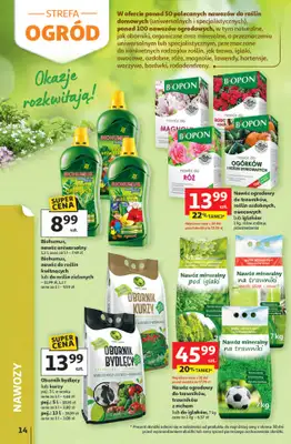 Auchan - gazetka promocyjna Gazetka Strefa relaksu Hipermarket Auchan od czwartku 09.04 do środy 22.04 - strona 14