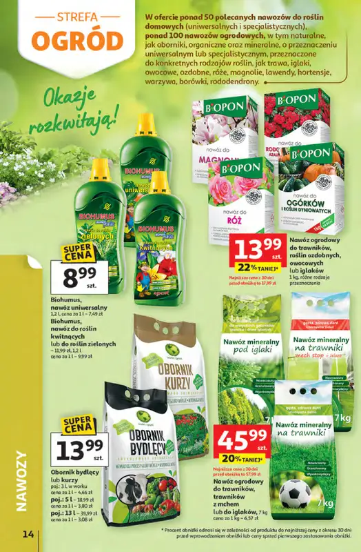 Auchan - gazetka promocyjna Gazetka Strefa relaksu Hipermarket Auchan od czwartku 09.04 do środy 22.04 - strona 14