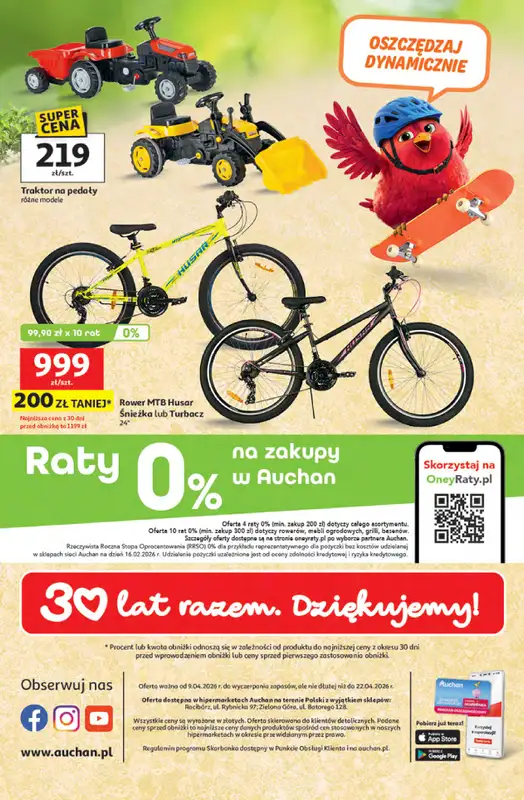 Auchan - gazetka promocyjna Gazetka Strefa relaksu Hipermarket Auchan od czwartku 09.04 do środy 22.04 - strona 24