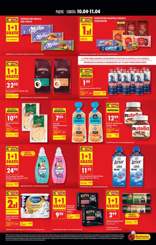 Biedronka - gazetka promocyjna Tani Weekend od piątku 10.04 do soboty 11.04 - strona 2