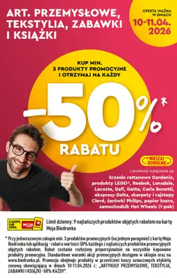 Biedronka - gazetka promocyjna Tani Weekend od piątku 10.04 do soboty 11.04 - strona 5