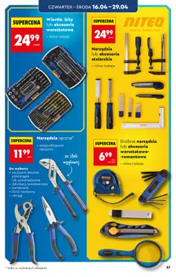 Biedronka - gazetka promocyjna Hity i inspiracje, od 11.04 od soboty 11.04 do środy 22.04 - strona 37