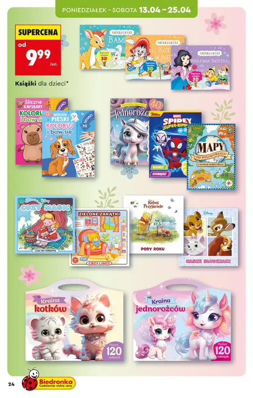 Biedronka - gazetka promocyjna Hity i inspiracje, od 11.04 od soboty 11.04 do środy 22.04 - strona 24