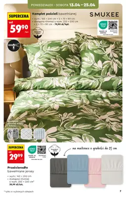 Biedronka - gazetka promocyjna Hity i inspiracje, od 11.04 od soboty 11.04 do środy 22.04 - strona 7