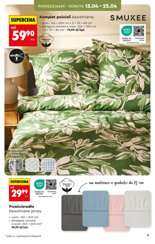 Biedronka - gazetka promocyjna Hity i inspiracje, od 11.04 od soboty 11.04 do środy 22.04 - strona 7