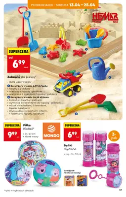 Biedronka - gazetka promocyjna Hity i inspiracje, od 11.04 od soboty 11.04 do środy 22.04 - strona 17