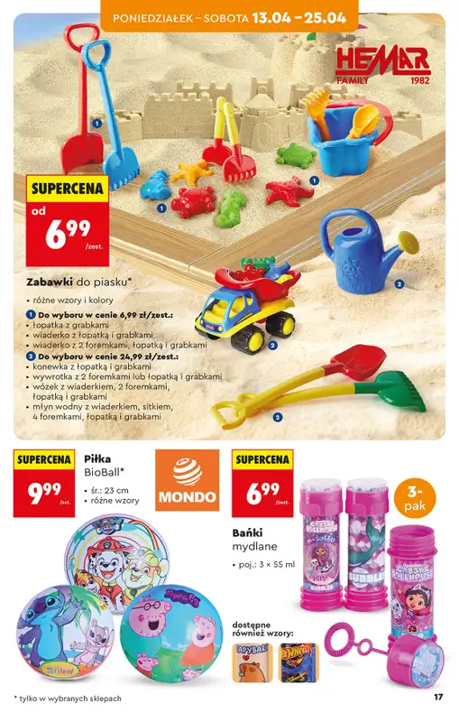 Biedronka - gazetka promocyjna Hity i inspiracje, od 11.04 od soboty 11.04 do środy 22.04 - strona 17