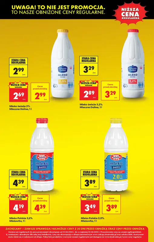 Biedronka - gazetka promocyjna Obniżamy ceny regularnie kolejnych produktów   - strona 2