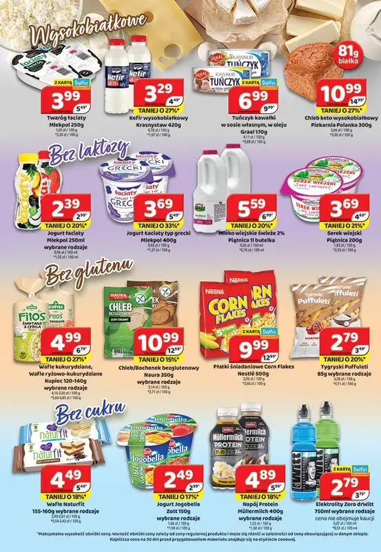 Delfin - gazetka promocyjna Gazetka od piątku 10.04 do niedzieli 19.04 - strona 4