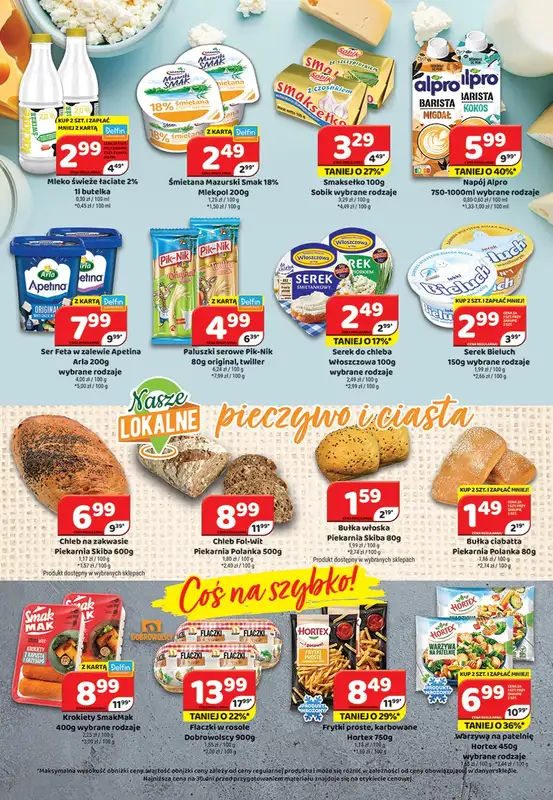 Delfin - gazetka promocyjna Gazetka od piątku 10.04 do niedzieli 19.04 - strona 3