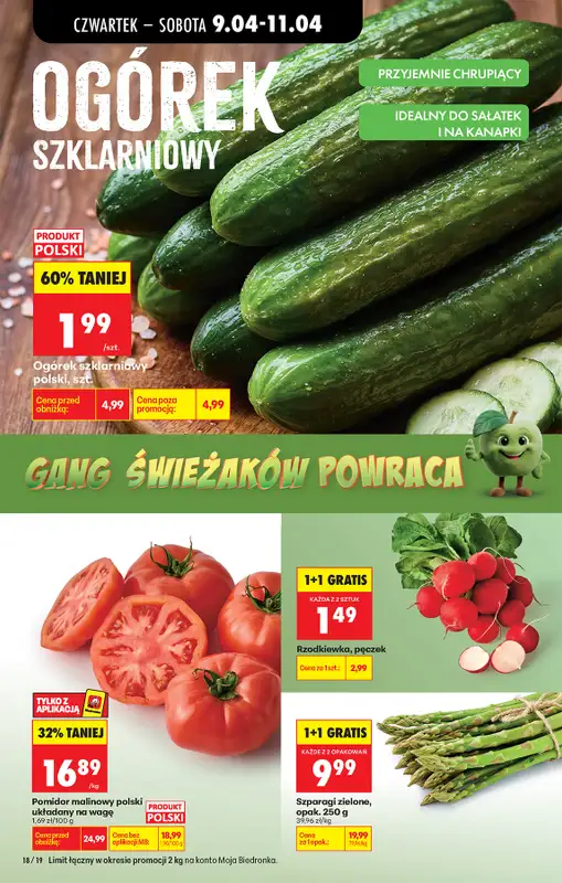 Biedronka - gazetka promocyjna Od czwartku od czwartku 09.04 do środy 15.04 - strona 28