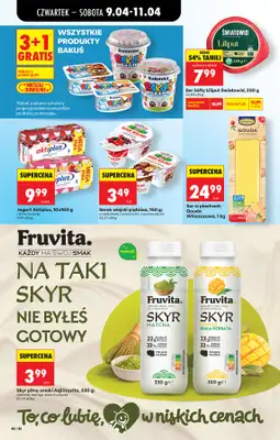 Biedronka - gazetka promocyjna Od czwartku, Z ladą tradycyjną od czwartku 09.04 do środy 15.04 - strona 62