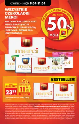 Biedronka - gazetka promocyjna Od czwartku, Z ladą tradycyjną od czwartku 09.04 do środy 15.04 - strona 22