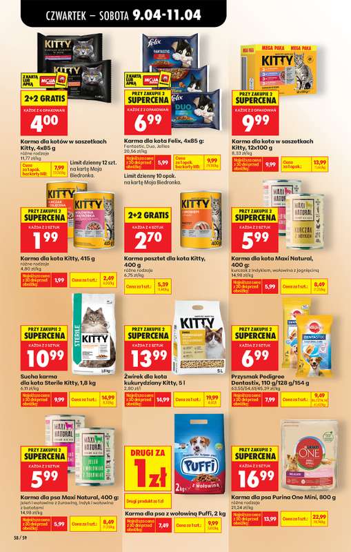 Biedronka - gazetka promocyjna Od czwartku, Z ladą tradycyjną od czwartku 09.04 do środy 15.04 - strona 80