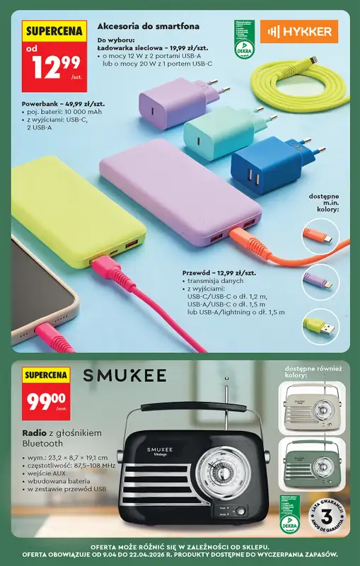 Biedronka - gazetka promocyjna Od czwartku, Z ladą tradycyjną od czwartku 09.04 do środy 15.04 - strona 87