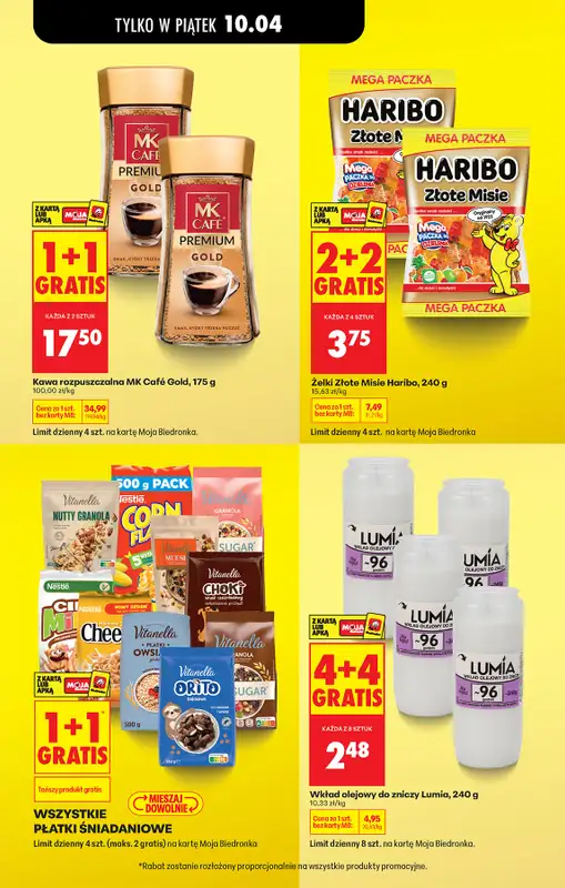 Biedronka - gazetka promocyjna Od czwartku, Z ladą tradycyjną od czwartku 09.04 do środy 15.04 - strona 13