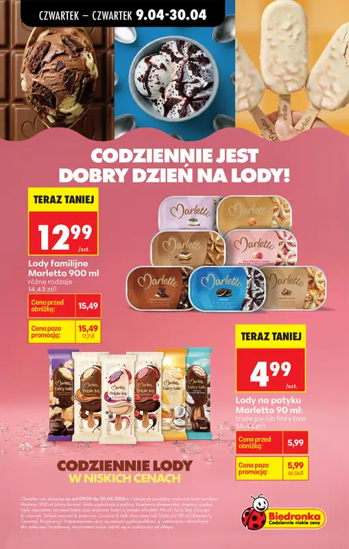 Biedronka - gazetka promocyjna Od czwartku, Z ladą tradycyjną od czwartku 09.04 do środy 15.04 - strona 27