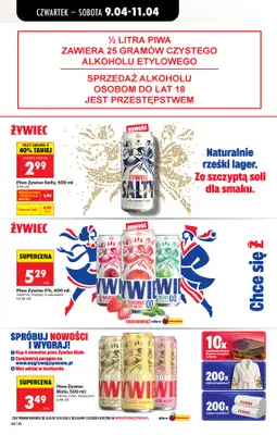 Biedronka - gazetka promocyjna Od czwartku, Z ladą tradycyjną od czwartku 09.04 do środy 15.04 - strona 76