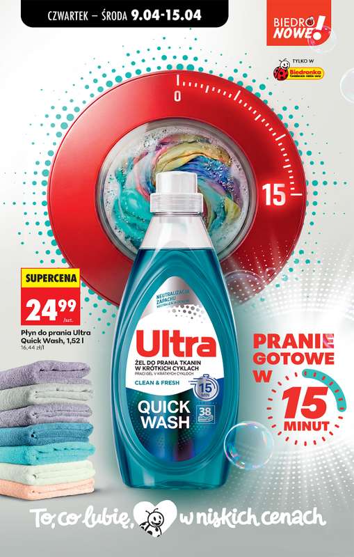 Biedronka - gazetka promocyjna Od czwartku, Z ladą tradycyjną od czwartku 09.04 do środy 15.04 - strona 89