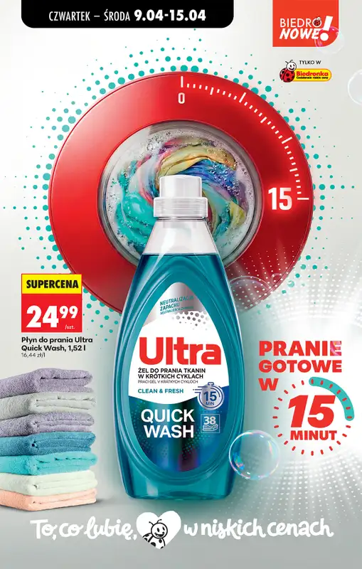 Biedronka - gazetka promocyjna Od czwartku, Z ladą tradycyjną od czwartku 09.04 do środy 15.04 - strona 89