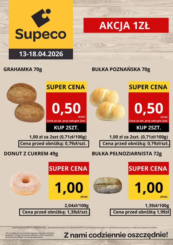 Supeco - gazetka promocyjna Oferta tygodnia od poniedziałku 13.04 do soboty 18.04 - strona 2