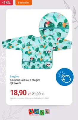 Smyk - gazetka promocyjna Dni maluszka do -40% od piątku 10.04 do środy 15.04 - strona 6