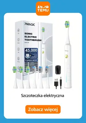Temu - gazetka promocyjna Szczoteczki elektryczne w niskich cenach od piątku 10.04  - strona 7