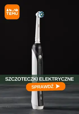 Temu - gazetka promocyjna Szczoteczki elektryczne w niskich cenach od piątku 10.04 