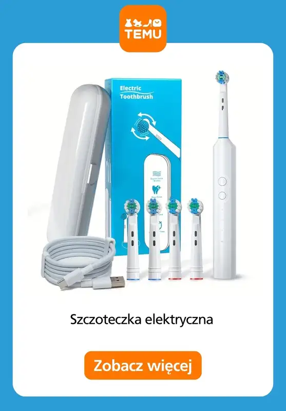 Temu - gazetka promocyjna Szczoteczki elektryczne w niskich cenach od piątku 10.04  - strona 2