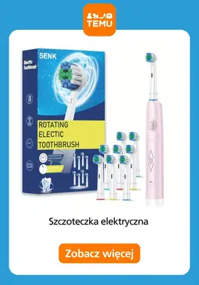 Temu - gazetka promocyjna Szczoteczki elektryczne w niskich cenach od piątku 10.04  - strona 5