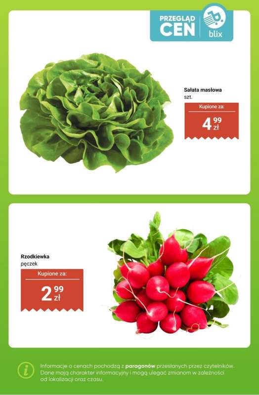 Dino - gazetka promocyjna Owoce i warzywa - przegląd cen i ciekawostki od poniedziałku 13.04 do niedzieli 19.04 - strona 6