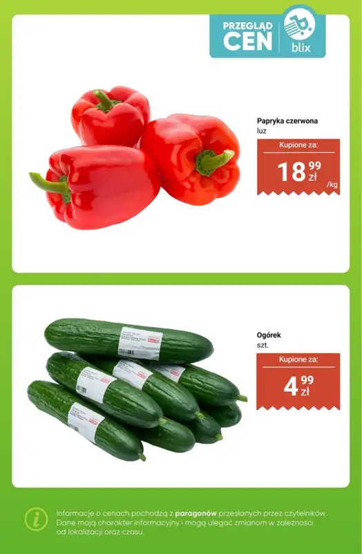 Dino - gazetka promocyjna Owoce i warzywa - przegląd cen i ciekawostki od poniedziałku 13.04 do niedzieli 19.04 - strona 10