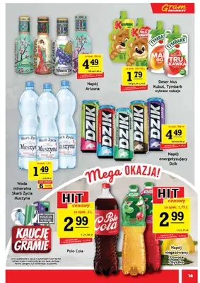 Gram Market - gazetka promocyjna Gazetka od środy 15.04 do wtorku 21.04 - strona 14
