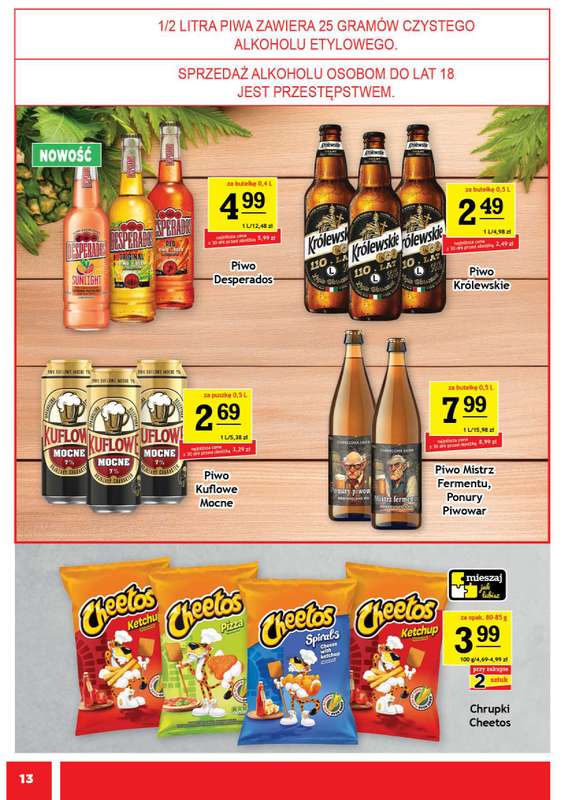 Gram Market - gazetka promocyjna Gazetka od środy 15.04 do wtorku 21.04 - strona 13