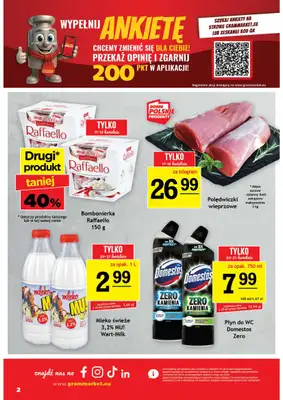 Gram Market - gazetka promocyjna Gazetka od środy 15.04 do wtorku 21.04 - strona 2