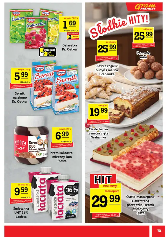 Gram Market - gazetka promocyjna Gazetka od środy 15.04 do wtorku 21.04 - strona 10