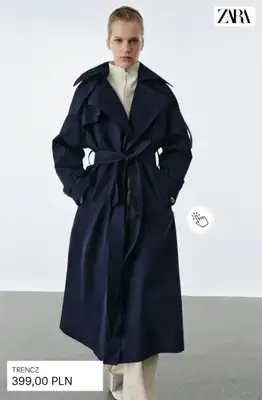 Zara - gazetka promocyjna Trencze damskie od soboty 11.04  - strona 2