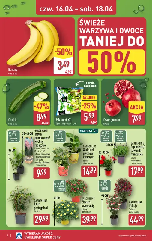 Aldi - gazetka promocyjna Weekend super cen w Aldi! od czwartku 16.04 do soboty 18.04 - strona 6
