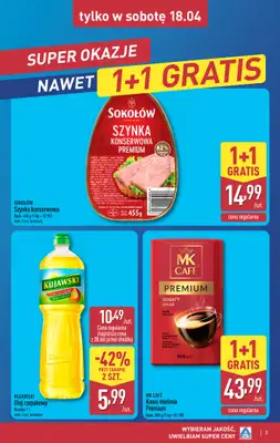 Aldi - gazetka promocyjna Weekend super cen w Aldi! od czwartku 16.04 do soboty 18.04 - strona 3