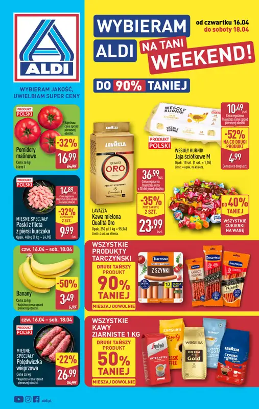 Aldi - gazetka promocyjna Weekend super cen w Aldi!  
