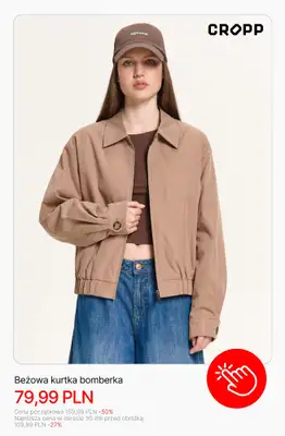 Cropp - gazetka promocyjna Kurtki damskie z wyprzedaży od soboty 11.04  - strona 2