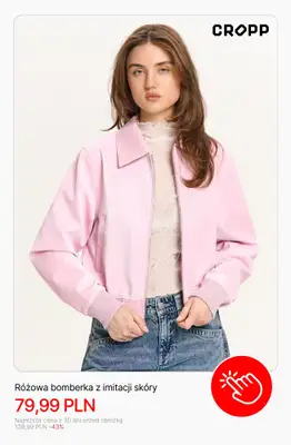 Cropp - gazetka promocyjna Kurtki damskie z wyprzedaży od soboty 11.04  - strona 6