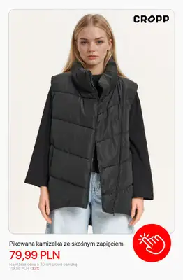 Cropp - gazetka promocyjna Kurtki damskie z wyprzedaży od soboty 11.04  - strona 5